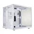 Gabinete Gamer K-MEX Aquario Micro, Mini Tower, Vidro Temperado, M-ATX, White, Sem Fonte, Sem Fan
