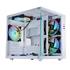 Gabinete Gamer K-MEX Aquario Micro, Mini Tower, Vidro Temperado, M-ATX, White, Sem Fonte, Sem Fan