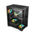 Gabinete Gamer K-Mex Aquário Poseidon CG-11G4, Mid Tower, Vidro Temperado, Sem Fonte, Sem Fan, Preto