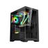 Gabinete Gamer K-Mex Aquário Poseidon CG-11G4, Mid Tower, Vidro Temperado, Sem Fonte, Sem Fan, Preto