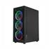 Gabinete Gamer K-mex CG-30C5, Mid Tower, Painel Lateral Vidro Temperado, USB 2.0, ATX/mATX/ITX, Preto