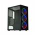 Gabinete Gamer K-mex CG-30C5, Mid Tower, Painel Lateral Vidro Temperado, USB 2.0, ATX/mATX/ITX, Preto