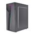 Gabinete Gamer K-MEX CG-XXAA, RGB, Mid Tower, Vidro Temperado, ATX, mATX, ITX, Preto