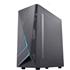 Gabinete Gamer K-MEX KRATOS II, RGB, Mid Tower, Lateral de Acrílico, ATX, mATX, ITX, Preto