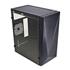 Gabinete Gamer Kmex CG15NX, Rainbow, Mini-Tower, Lateral Acrílico, Preto