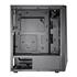 Gabinete Gamer K-Mex Master Yaiba 1 CG-05AA, Rainbow, Mid Tower, Vidro Temperado, Fan 120mm, ATX, mATX, ITX, Preto