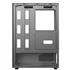 Gabinete Gamer Liketec Heydar Dark, Mid Tower, Cube Design, ATX, Vidro Temperado, Preto, LC-CB-HEYDAR-2084