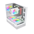 Gabinete Gamer Liketec Kingdom Snow, Mid Tower, Vidro Temperado, ATX, Sem Fonte, Sem Fans, Branco