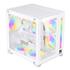 Gabinete Gamer New Hero Majesty, RGB, Mid Tower, Vidro Temperado, Sem Fonte, Sem Fan, Branco