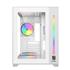 Gabinete Gamer New Hero Majesty, RGB, Mid Tower, Vidro Temperado, Sem Fonte, Sem Fan, Branco
