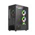 Gabinete Gamer Liketec Sigma, Mid Tower, Vidro Temperado, ATX, Sem Fonte, Com 3 Fans
