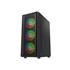 Gabinete Liketec Storm, Mid Tower, Vidro Temperado, Suporte RGB/ARGB, Preto