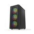 Gabinete Gamer Liketec Storm Mesh, Mid Tower, Vidro Temperado, Preto, Sem Fonte, Com 3 Fans