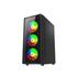 Gabinete Liketec Sigma, Mid Tower, LED ARGB, Vidro Temperado, Preto