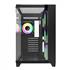 Gabinete Gamer Liketec Zeus Pro Glass, Mid Tower, Vidro Temperado, ATX, Black LC-CB3X3-ZEUS-2089