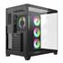 Gabinete Gamer Liketec Zeus Pro Glass, Mid Tower, Vidro Temperado, ATX, Black LC-CB3X3-ZEUS-2089