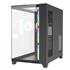 Gabinete Gamer Liketec Zeus Pro Glass, Mid Tower, Vidro Temperado, ATX, Black LC-CB3X3-ZEUS-2089