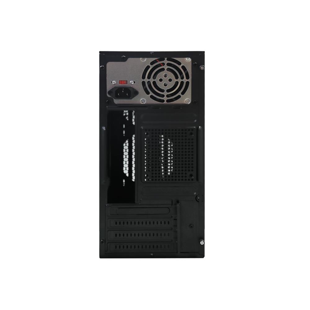 Gabinete Office Valianty PMAX 255-10, Micro-ATX, Mid-Tower, PCIe, Com Fonte, Preto