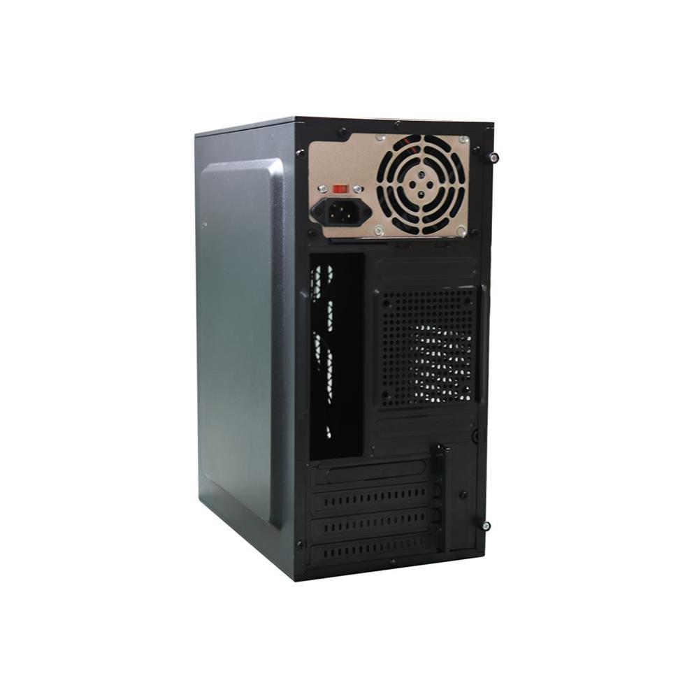 Gabinete Office Valianty PMAX 255-10, Micro-ATX, Mid-Tower, PCIe, Com Fonte, Preto