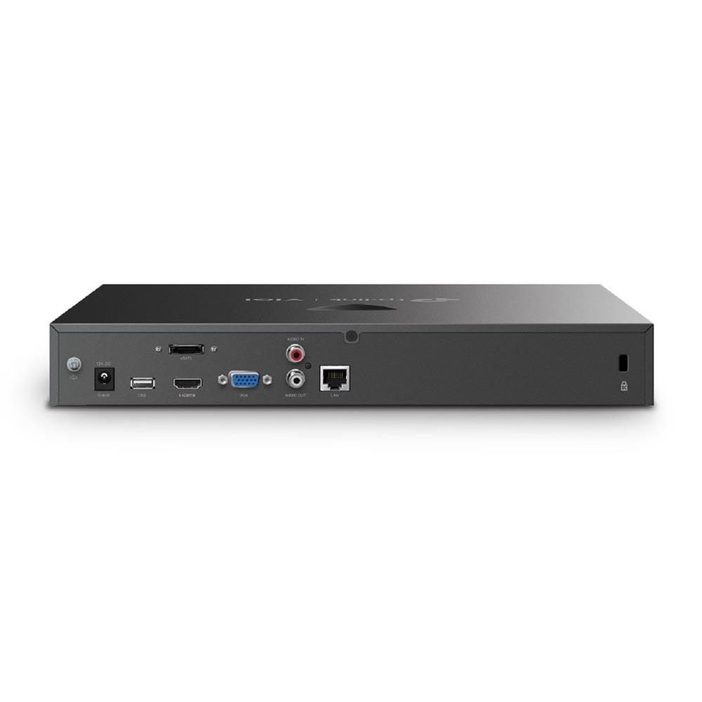 Gravador de Vídeo NVR Tp-link VIGI NVR2016H, 16 Canais, H.265+, Preto