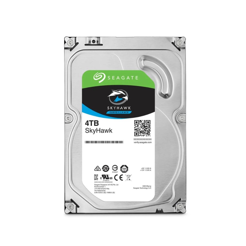 HD Interno, Seagate, 4TB, SkyHawk, SATA III, 5400 RPM, 3,5",  ST4000VX016