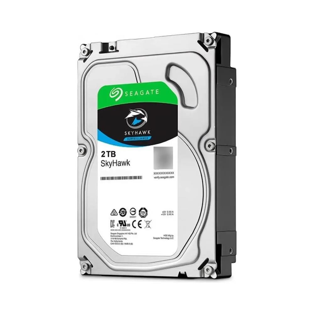 HD Interno Seagate SkyHawk 2TB, SATA 3.5”, 256 MB Cache, ST2000VX017