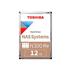 HD Toshiba N300 Pro, NAS, 12TB, 3.5', 512MB, 7200RPM, SATA