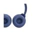 Fone de Ouvido Bluetooth JBL T510BT, Drivers 33mm, Pure Bass, On-ear, Azul