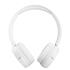 Fone de Ouvido Bluetooth JBL T510BT, Drivers 33mm, Pure Bass, On-ear, Branco