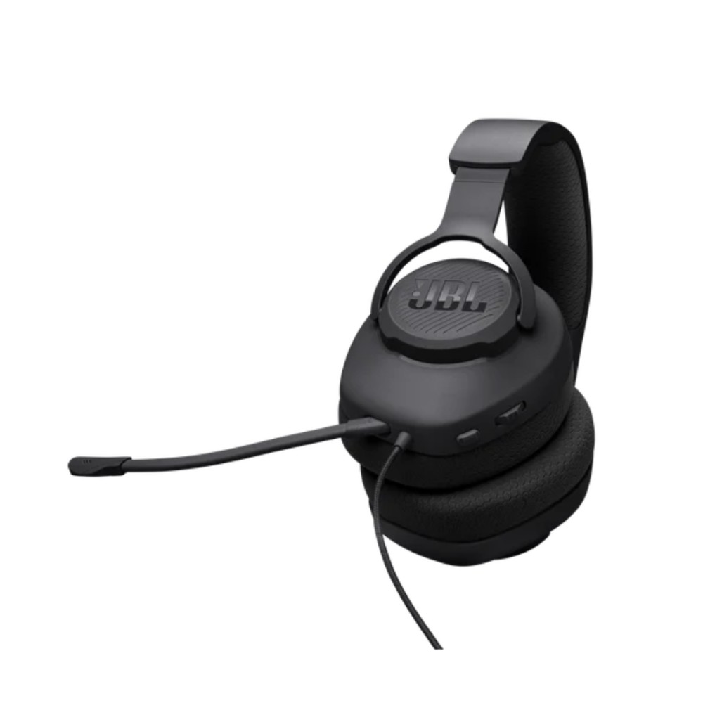 Headset Gamer JBL Quantum 100M2 Com Fio P2 Driver 40mm Microfone Removível Preto