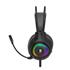Headset Gamer New Hero Striker, Rainbow, Conector 3.5mm, Drivers de 50mm, Múltiplas Plataformas, Preto