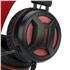Headset Gamer Redragon Minos, Drivers 50mm, USB, para PC e Notebook, Over-ear, Preto e Vermelho