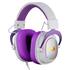 Headset Gamer Redragon Zeus X, RGB, Surround 7.1, Drivers 53mm, USB, Para PC e Notebook, Over-ear, Branco e Roxo
