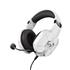 Headset Gamer Trust GXT 323W Carus, PS5, Drivers 50mm, 3.5mm, Over-ear, Branco