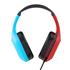 Headset Gamer Trust GXT 416S Zirox, Com Fio, ABS, Microfone, Couro Sintético, Azul e Vermelho