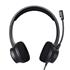 Headset Trust Ayda ENC, Com Fio, Microfone, USB-A, USB-C, ABS, Couro sintético, Preto