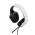 Headset Gamer Trust GXT 415W Zirox, Com Fio, Microfone, ABS, Couro Sintético, Branco