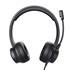 Headset Trust HS-201, USB, ABS, Com Fio, Microfone, Preto