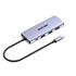 Hub USB-C Macho Hiksemi , 1x HDMI, 4x USB-A, 1x USB-C, 1x SD/Micro-SD - HS-HUB-DS8