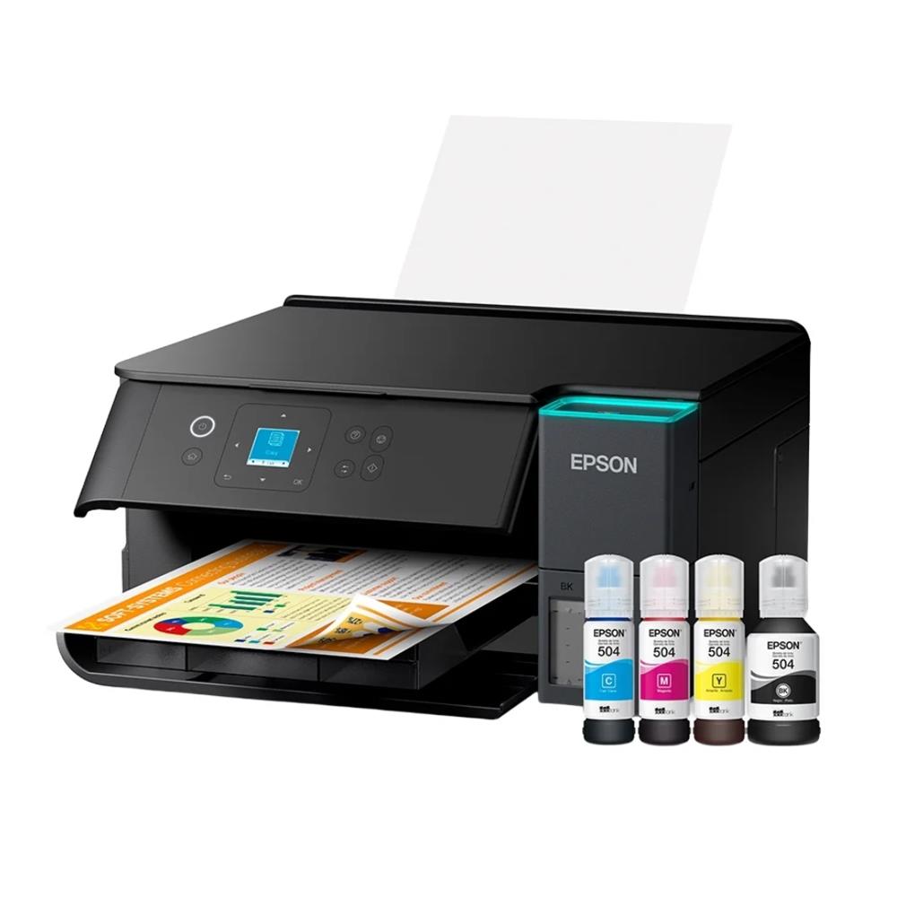 Impressora Multifuncional Epson EcoTank L4260, Wi-Fi, USB, Bivolt, Preto