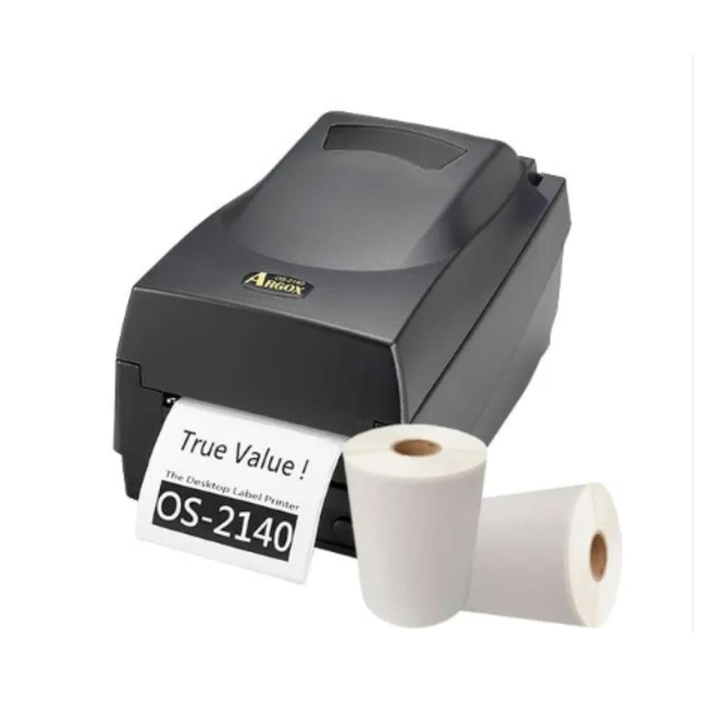 Impressora Térmica de Etiquetas Argox OS-214 Pro,127 mm/s, USB, Preto