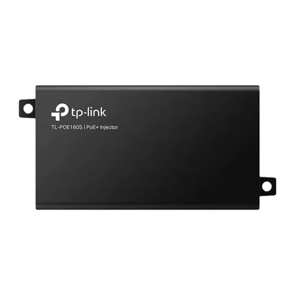 Injetor PoE+ TP-Link TL-POE160S V4, 2 Portas Gigabit RJ45, Alimentação 100-240V, Preto