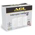 Interruptor AGL Inteligente Wi-Fi Smart, 2 Teclas, IP60, ABS, Timer, AGL Home, Branco