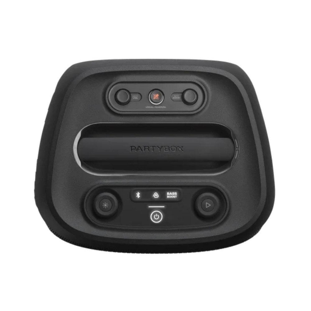 JBL PartyBox Encore 2 Plus, 100W RMS, Bluetooth 5.4, 15 Horas de Reprodução, 2 Microfones Sem Fio, Preto