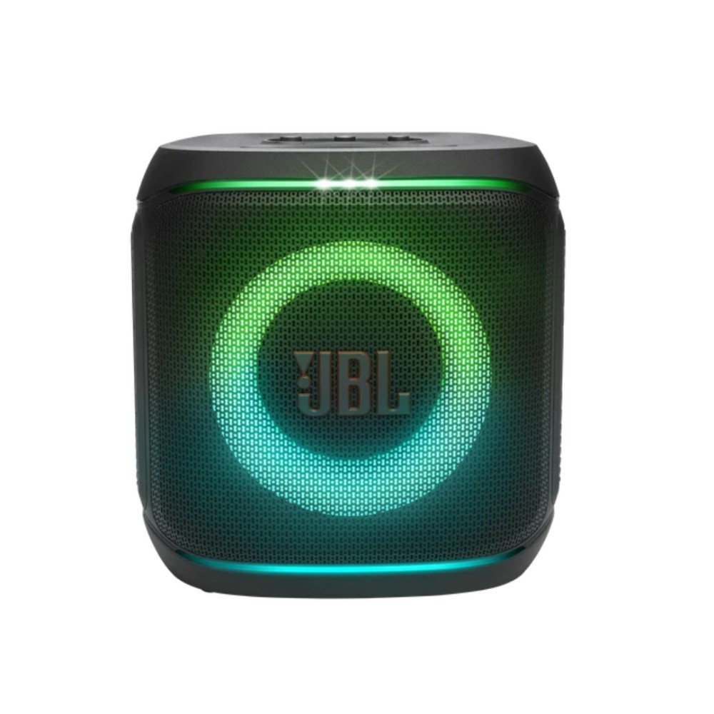 JBL PartyBox Encore 2 Plus, 100W RMS, Bluetooth 5.4, 15 Horas de Reprodução, 2 Microfones Sem Fio, Preto