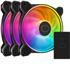 Kit Cooler para Gabinete Cooler Master MF120 Halo 2, 3 Fans, 120 mm, ARGB, Preto