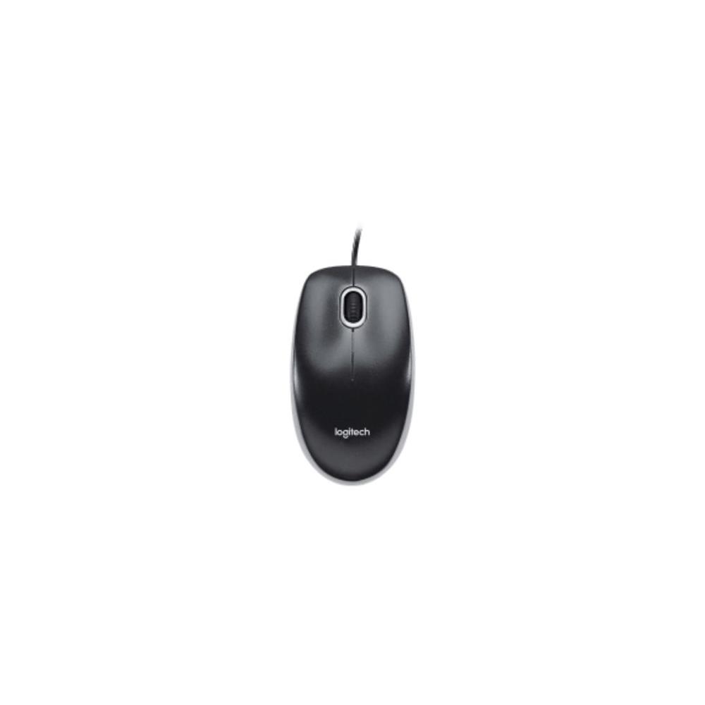 Kit teclado e mouse com fio, Logitech MK200, 1000 dpi, preto