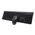 Kit Teclado e Mouse Sem Fio K-w80bk C3tech, 2.4 GHz, Preto