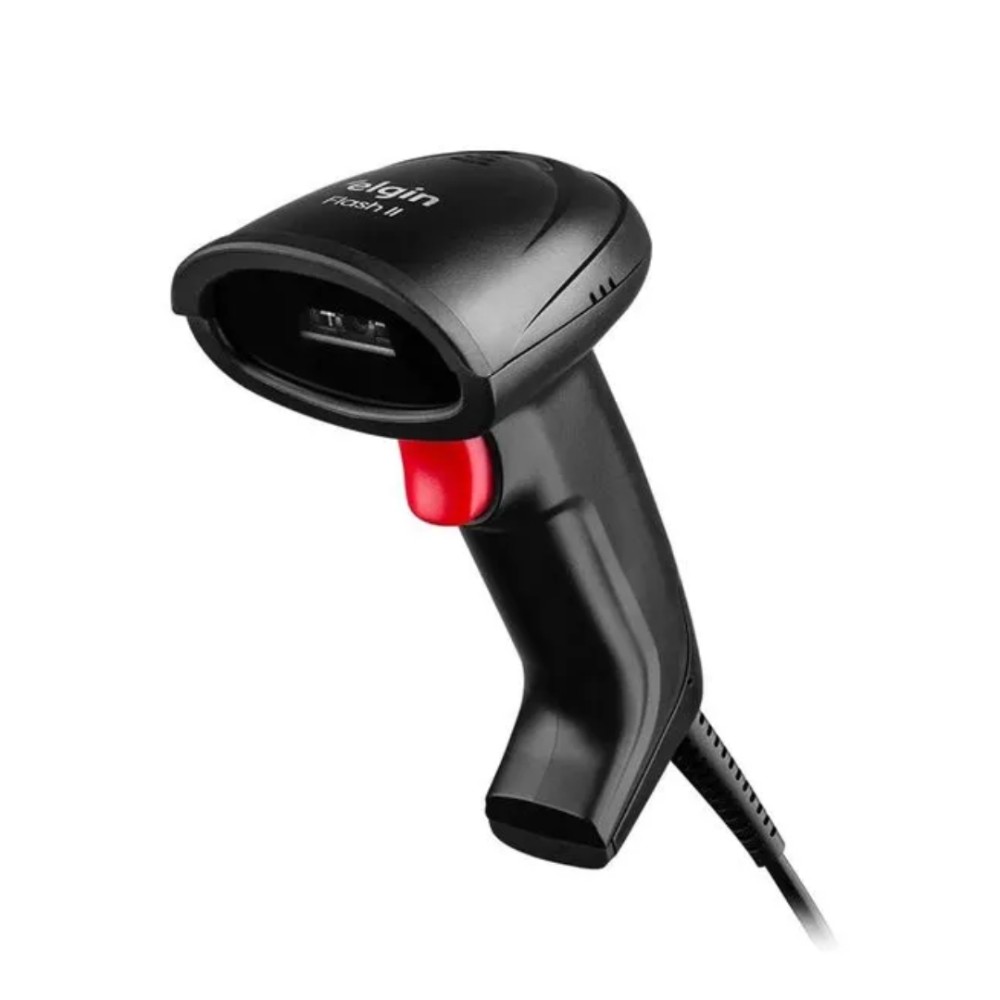 Leitor de Código de Barras Elgin Flash II, 1D, USB, 300 S/s, 46FLASH2CBU0