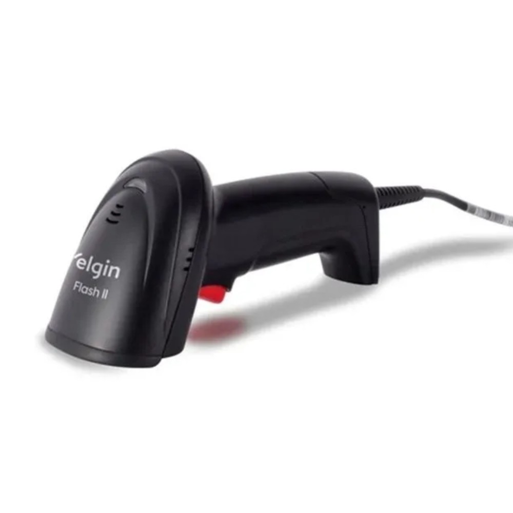 Leitor de Código de Barras Elgin Flash II, 1D, USB, 300 S/s, 46FLASH2CBU0